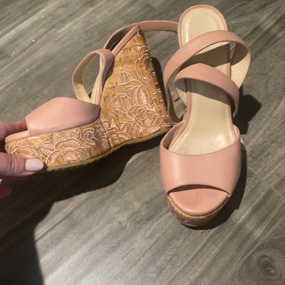 Lightly worn Jimmy choo espadrilles